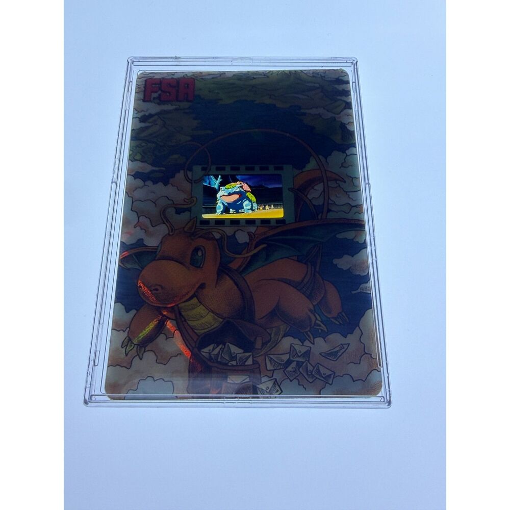 Pokémon: The First Movie — REAL Film Cell: Bruteroot / Venusaur (FSA Card)
